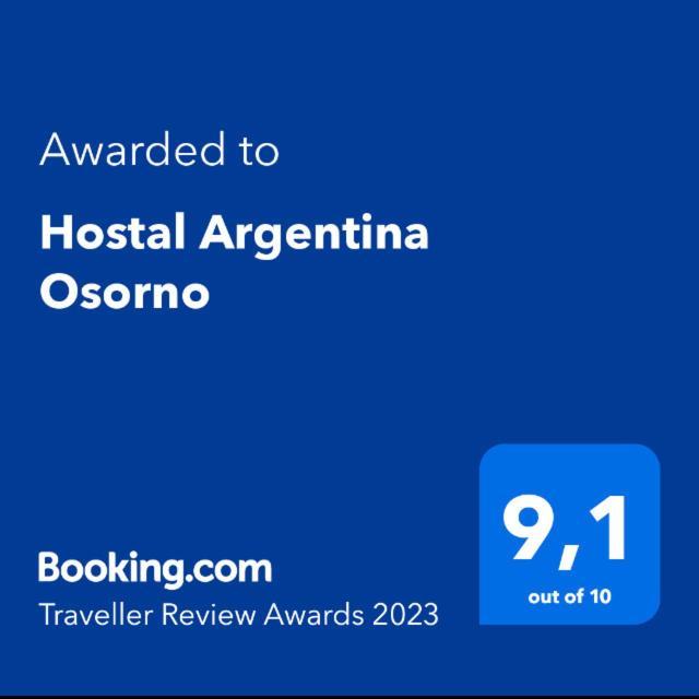 Hostal Argentina Osorno Extérieur photo